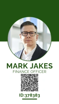 Name tag Business Card template