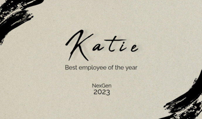 Grey Employee Recognition Tags Template | PosterMyWall