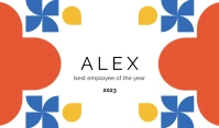name tag employee of the year template