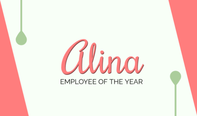 White Employee Recognition Tags Template | PosterMyWall