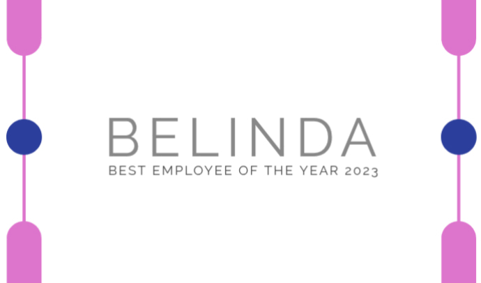 White Employee Recognition Tags Template | PosterMyWall