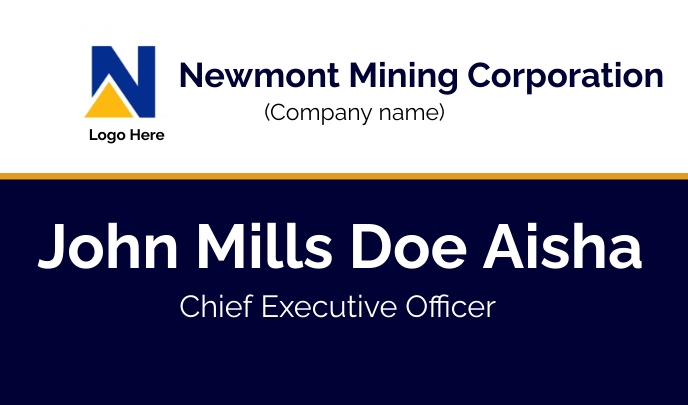 Name tag of company workers Template | PosterMyWall