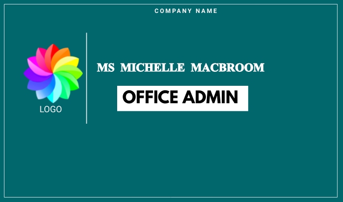 Nameplate Format Name Plate Template For Office