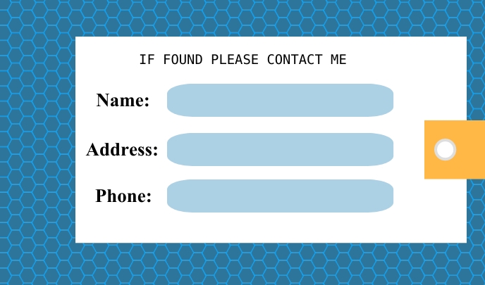 Name Tag R NAME TAG TEMPLATE.R | PosterMyWall