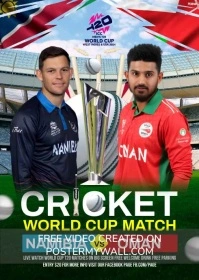 Namibia Vs Oman A6 template