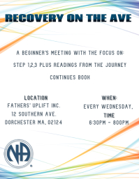 Narcotics Anonymous Template | PosterMyWall