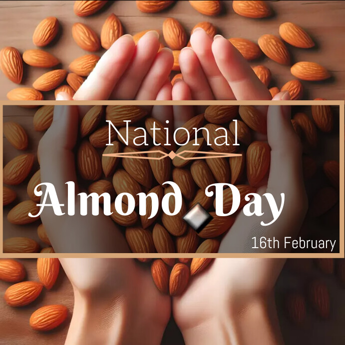 Copy Of National Almond Day Template PosterMyWall copy-of-national-almond-day-template-postermywall