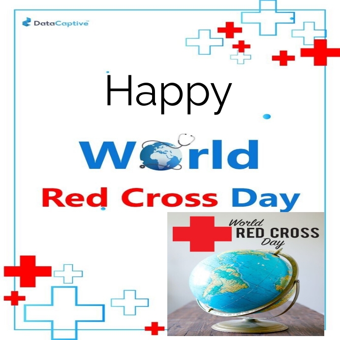 National American red Cross founders day Instagram Post template