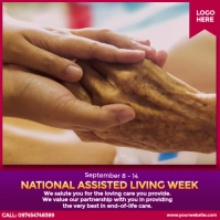 National Assisted Living Week Instagram Post template