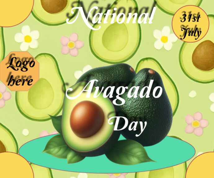 National avagado day Medium Reghoek template