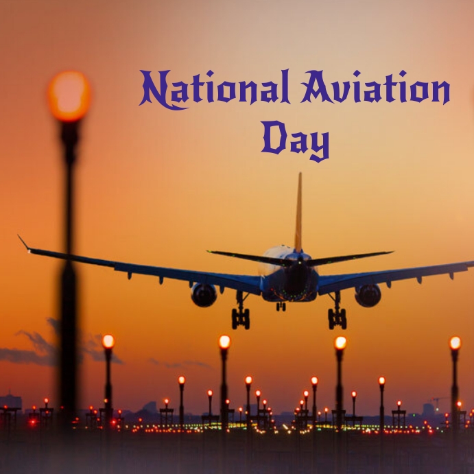 Copy of national aviation day PosterMyWall
