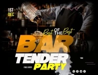 National Bartender Day Flyer (US Letter) template
