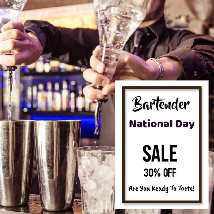 National Bartender Day 2025 Meme