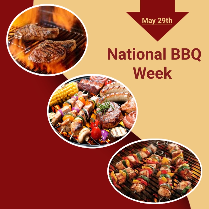 national BBQ week Template PosterMyWall National Bbq Week 2025 Tickets