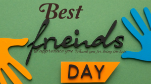 National best friend day template YouTube-miniature