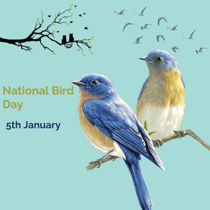 National Bird day Template PosterMyWall
