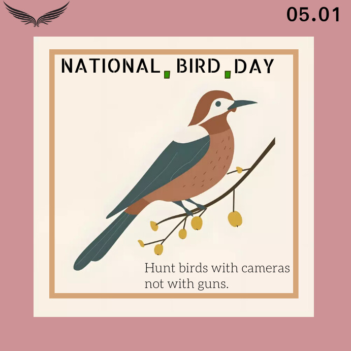National bird day template PosterMyWall