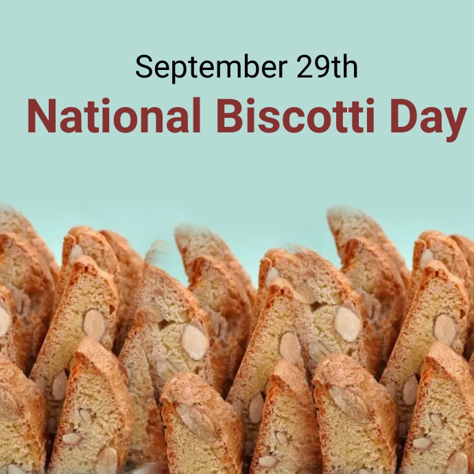 Copia de national biscotti day PosterMyWall