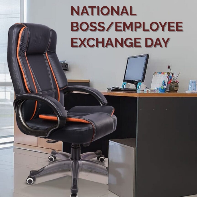 Copy of NATIONAL BOSS/EMPLOYEE EXCHANGE DAY | PosterMyWall