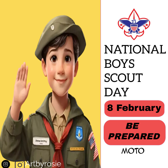 Scouting Post NATIONAL BOYS SCOUT Template | PosterMyWall