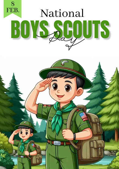 Program Cover Os Scout Rally 8+ Free Boy Scout Video Templates | PosterMyWall