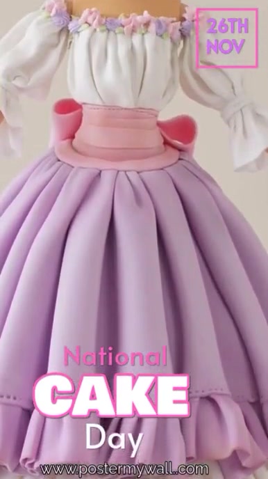 Copy of National cake day design | PosterMyWall