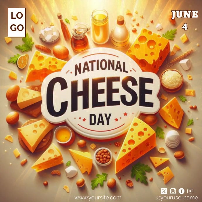 National Cheese Day Template PosterMyWall National Cheese Day Template PosterMyWall