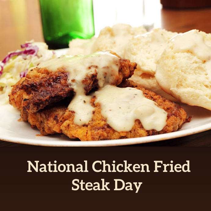 National Chicken Fried Steak Day 2025 Calendar Karie Marleen