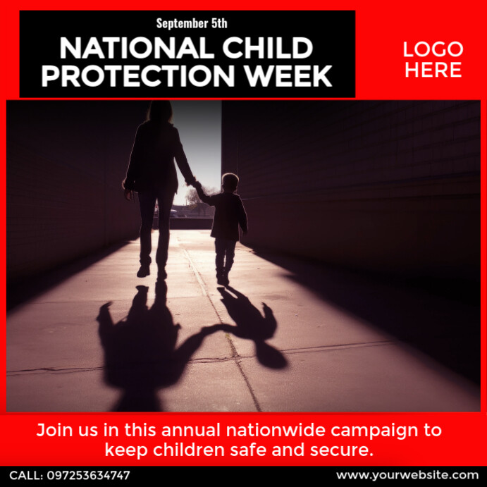 National Child Protection Week Template | PosterMyWall