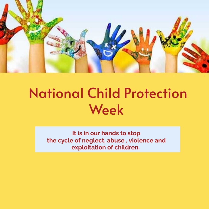 national child protection week Template | PosterMyWall