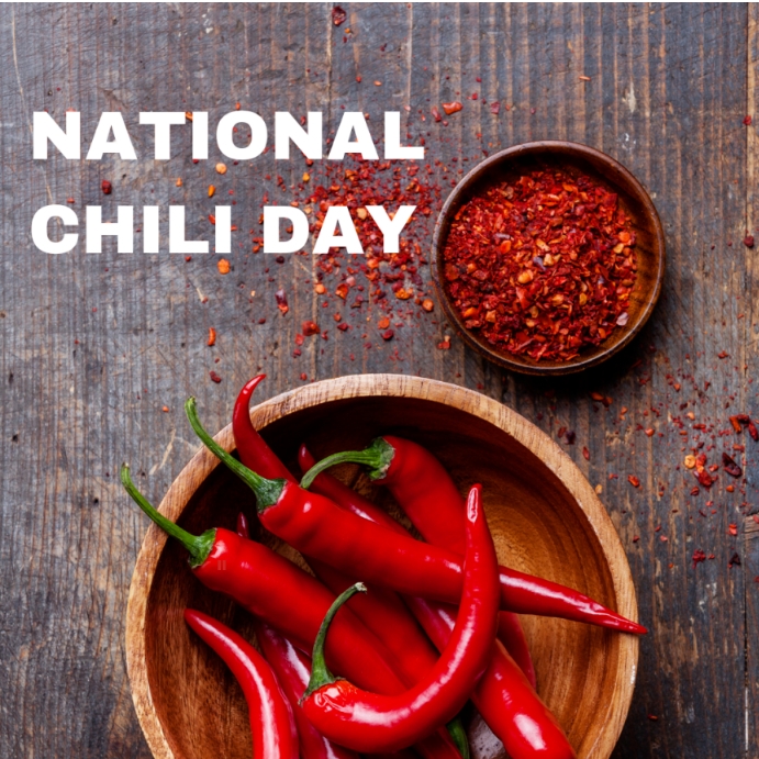 National chili Day Template PosterMyWall