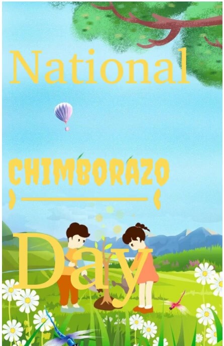Plantilla de National Chimborazo day | PosterMyWall