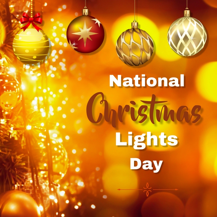 Copy of National Christmas Lights Day PosterMyWall