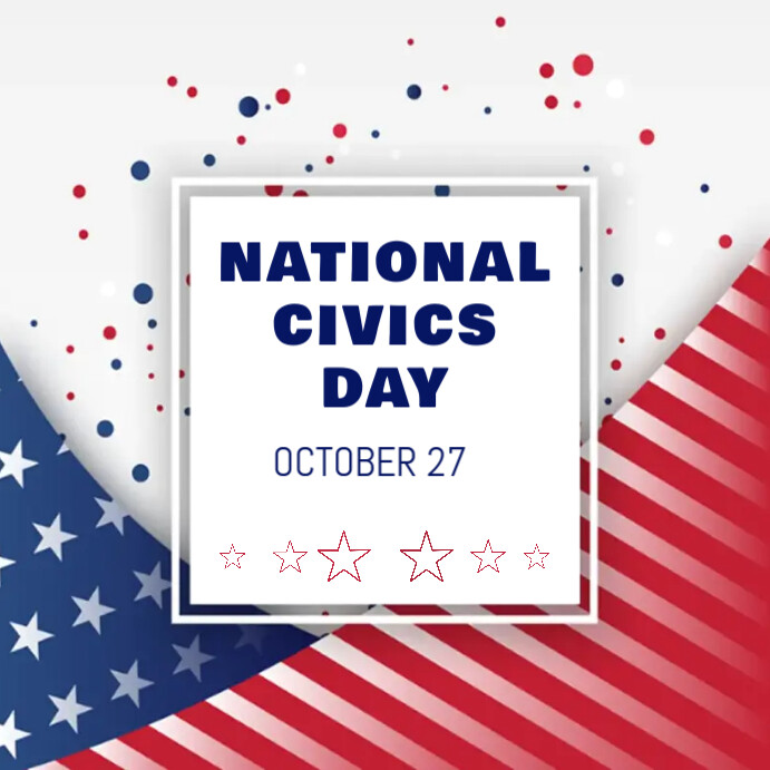NATIONAL CIVICS DAY Template | PosterMyWall