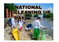 National clean up day Postal template