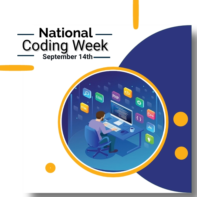 national coding week Template | PosterMyWall
