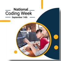 national coding week Template | PosterMyWall