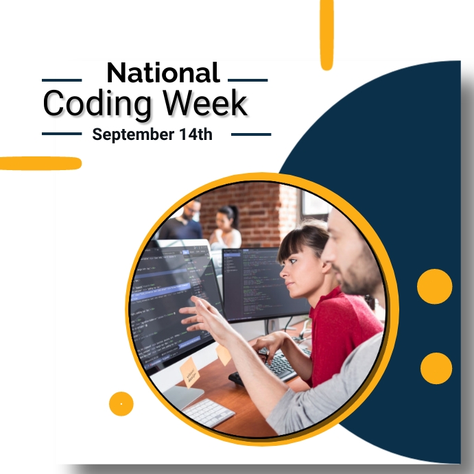 national coding week Template | PosterMyWall