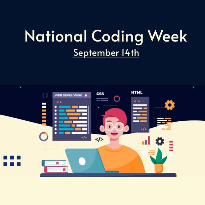 national coding week Template | PosterMyWall