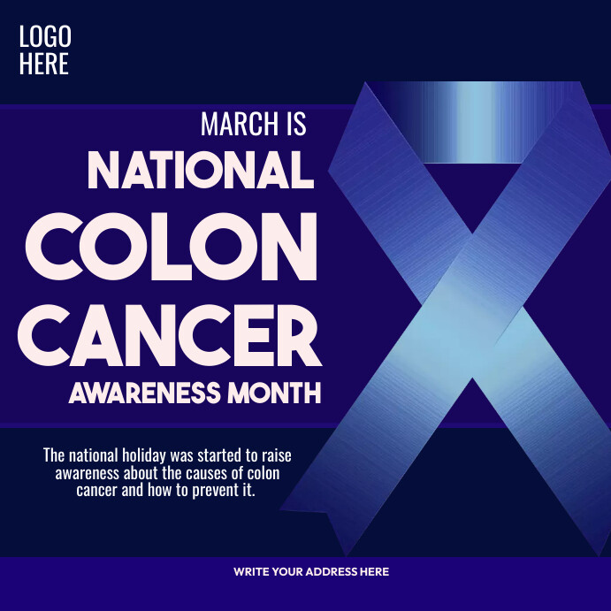 Colon Cancer Project Colon Cancer Awareness Month Posters