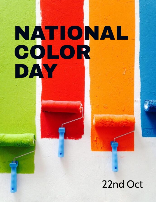 National Color Day Template | PosterMyWall