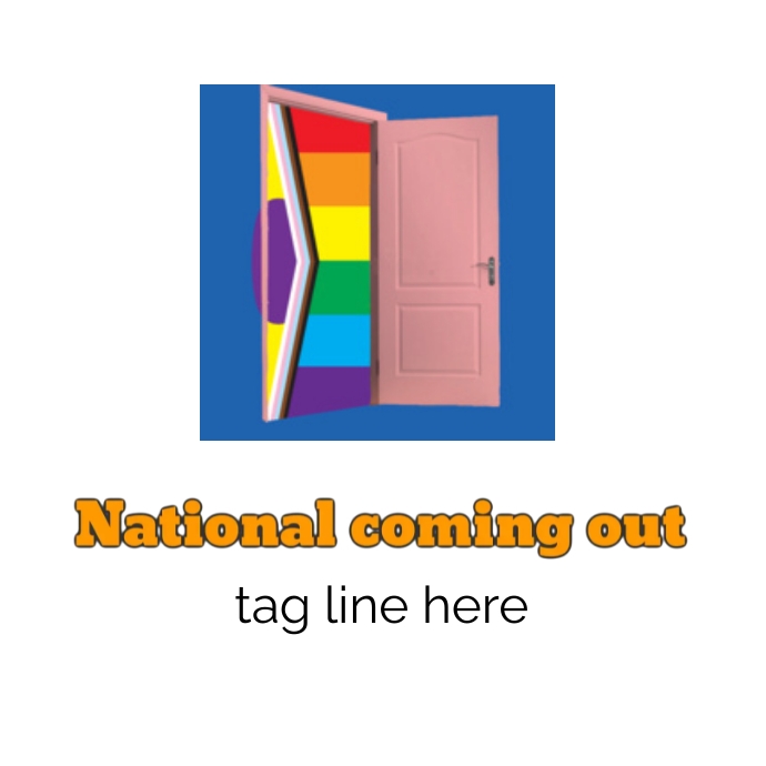 National Coming Out Day Logo Design Template PosterMyWall national-coming-out-day-logo-design-template-postermywall