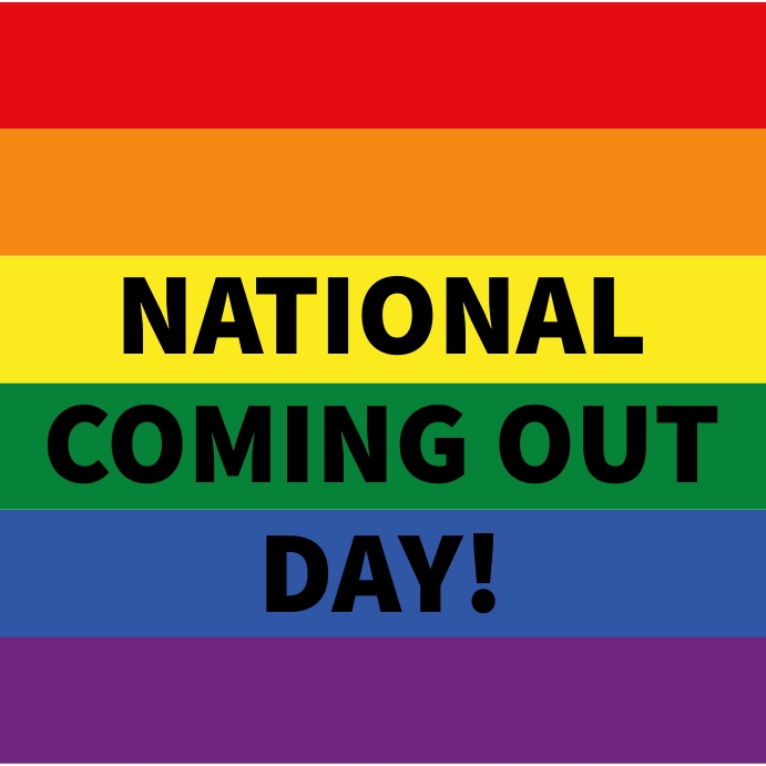 Copy of National coming out day poster PosterMyWall