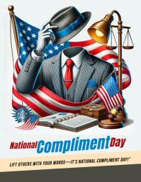 Compliment Day Design Template | PosterMyWall