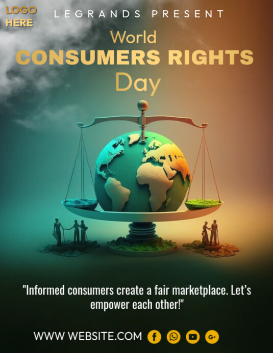 National consumer Rights day Template | PosterMyWall