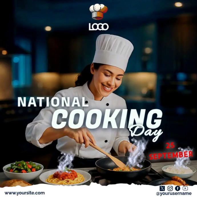 National Cooking Day Template | PosterMyWall