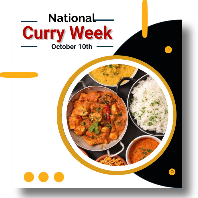 national curry week Template PosterMyWall
