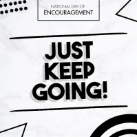 National Day of Encouragement Facebook Post template