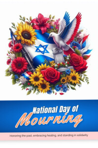 National day of mourning Template | PosterMyWall