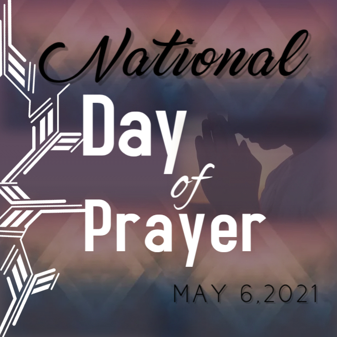 National Day Of Prayer Template Postermywall National Day Of Prayer 2022 Logo